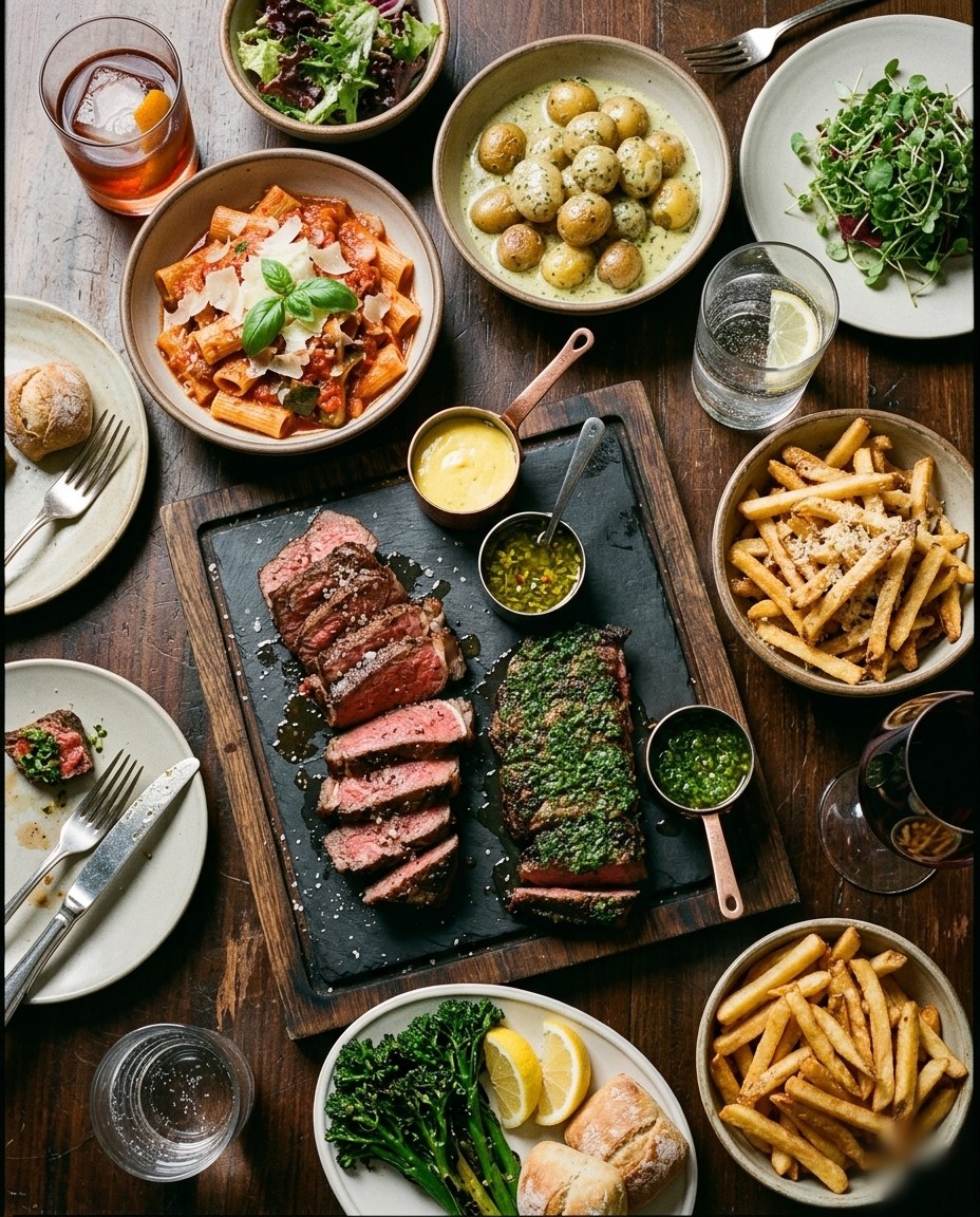 A Tableside dinner