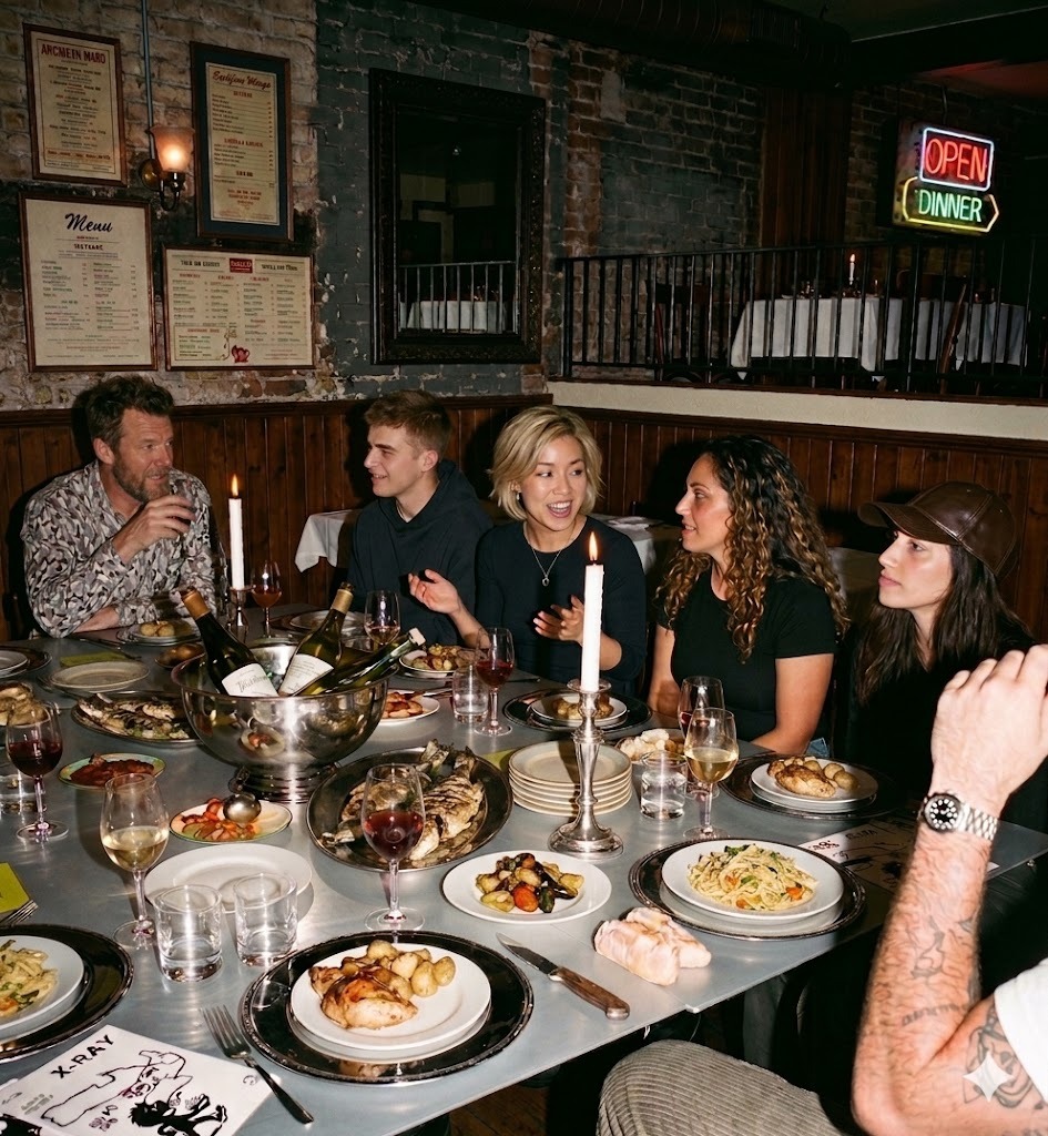 A Tableside dinner